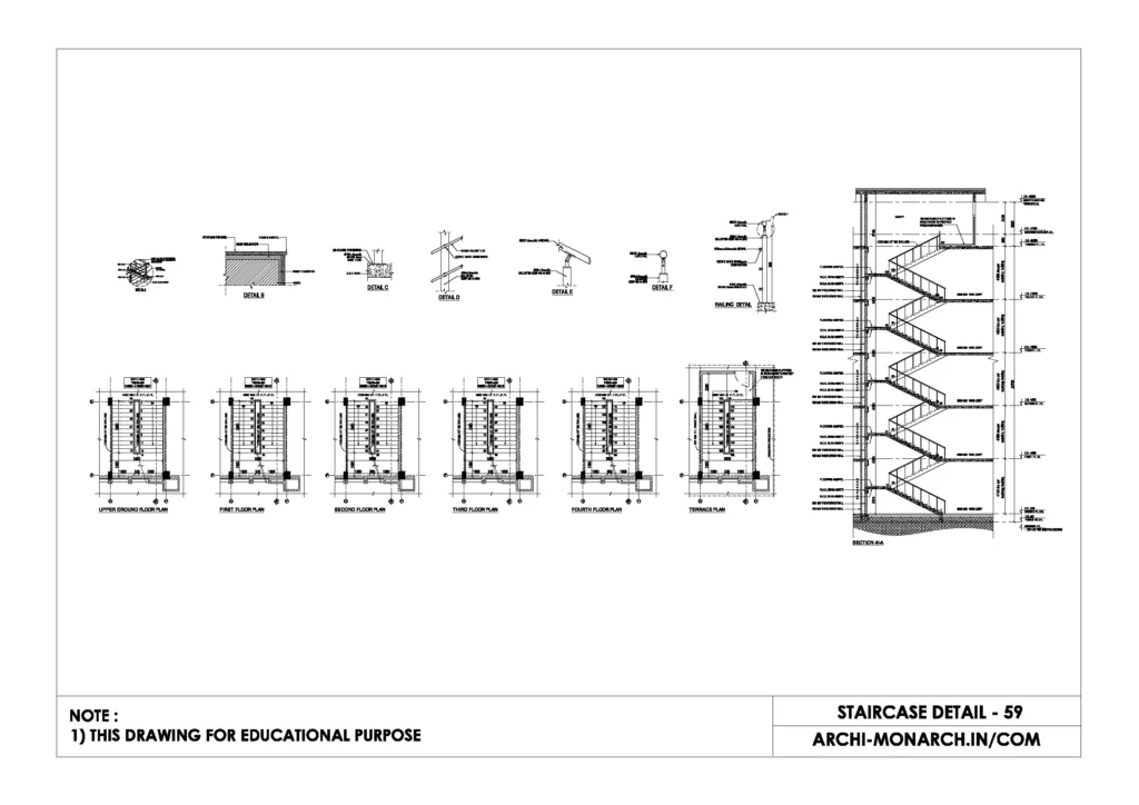 STAIRCASE DETAIL FIFTY NINE