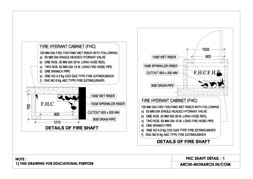 FHC SHAFT DETAIL ONE